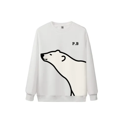 Белый медведь Унисекс Свитшоты