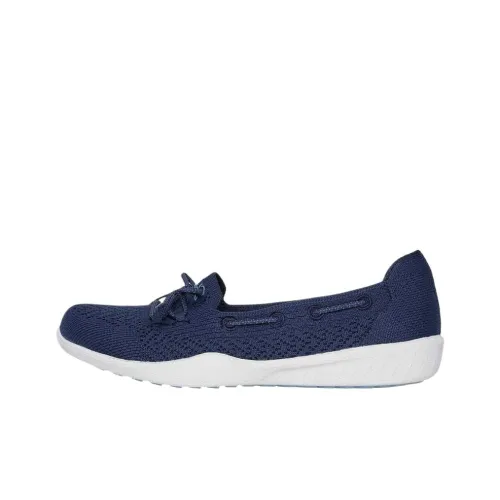 Skechers Newbury St Низкий Топ Повседневная Обувь Женская Синяя