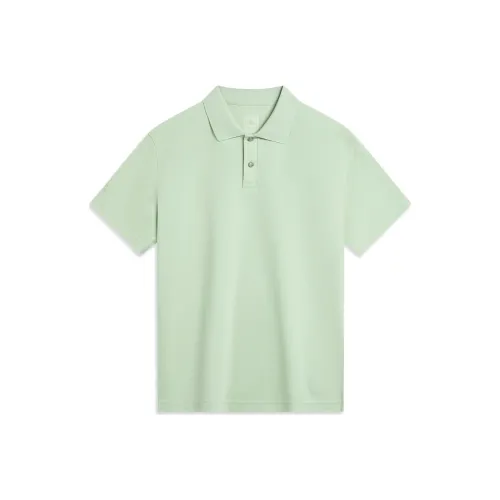 LINING Sports Life Collection Поло Мужское Бамбук Зеленый