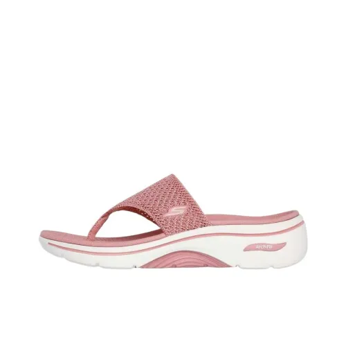 Skechers GO walk Arch Fit 2,0 Быстросохнущий Шлепанцы Женские Розовый