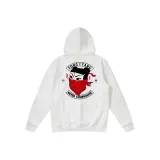 Белый, с капюшоном