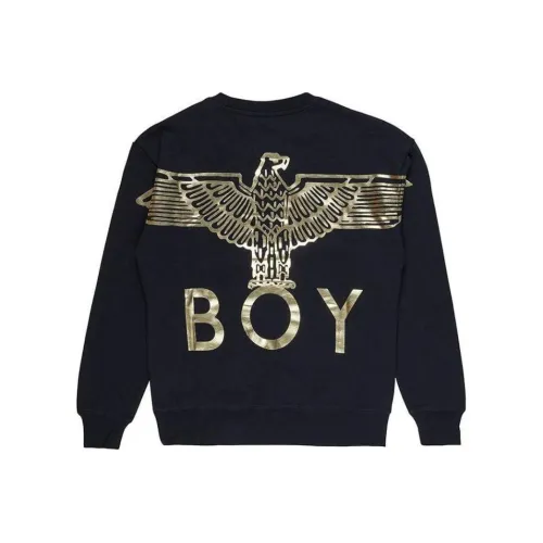 Boy London Свитшот Унисекс Черный Золото