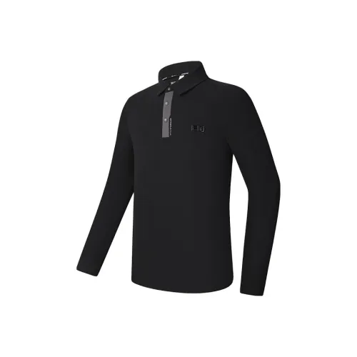 FILA GOLF серия Поло Мужское Темно-черное