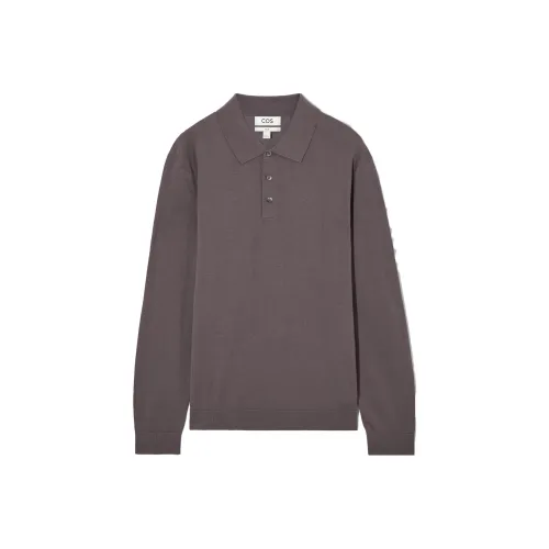 COS Камео Коричневая Мужская Поло