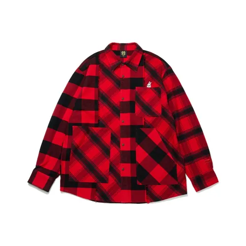 LINING Sports Life Collection Красная Мужская Рубашка