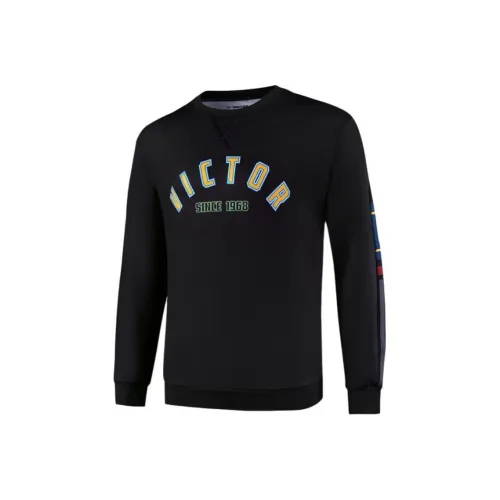 VICTOR Черный Унисекс Свитшоты