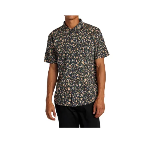 RVCA FW24 Рубашка Мужская Морской Синий