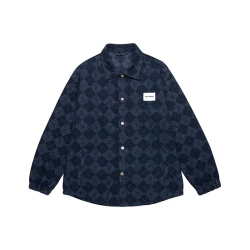 ED HARDY X Рубашка Унисекс Темно-Джинсовый Синий