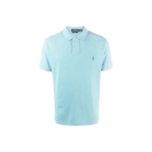 Polo Ralph Lauren Розовый/Синий Мужское Поло