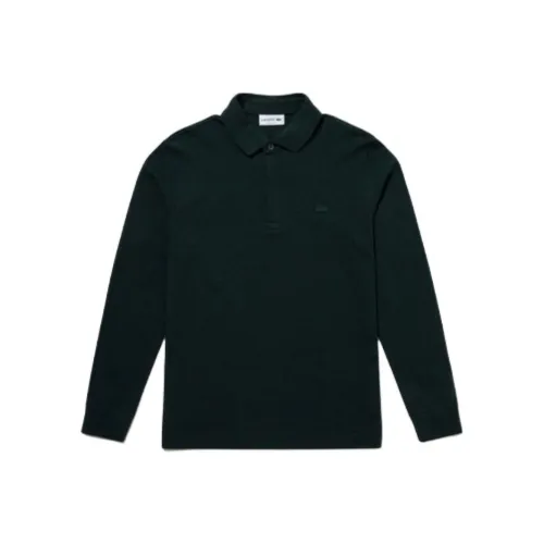 LACOSTE Поло Мужское Темно-Зеленое