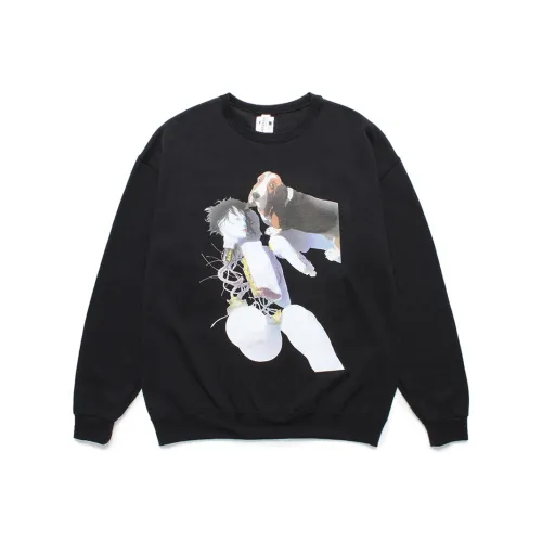 WACKO MARIA Совместное издание x GONGKEJIDONGDUI 2 LIANMINGKUAN SS24 Толстовка Унисекс Черный