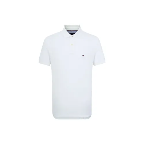 Tommy Hilfiger Polo Мужское Белое