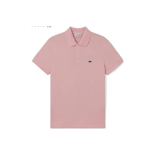 Мужская рубашка LACOSTE Collaboration Cherry Blossom Pink Polo