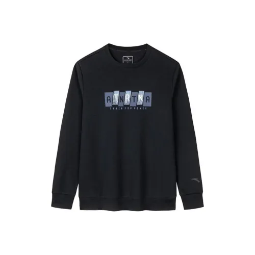 ANTA Variety Тренировки Коллекция Толстовка Мужской Основной черный