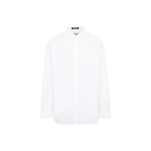 RAF SIMONS Белые Мужские Рубашки