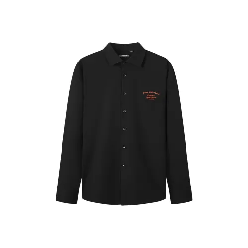 Jiumuwang мужские брюки эксперт Рубашка Мужская Черная