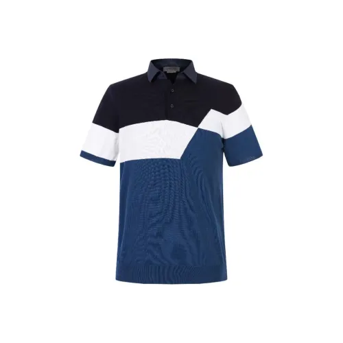 Corneliani Поло Мужское Темно-Синий