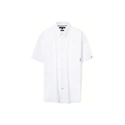 Tommy Hilfiger Белый YCF Мужская Рубашка