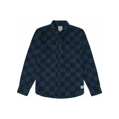 VANS Julian Klincewicz Синий Мужская Рубашка