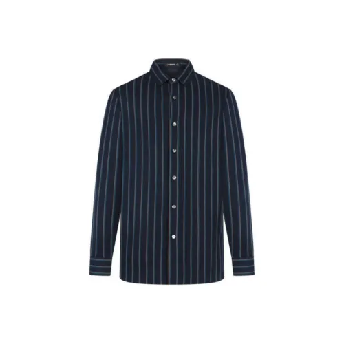 K BOXING Темно-синие мужские рубашки