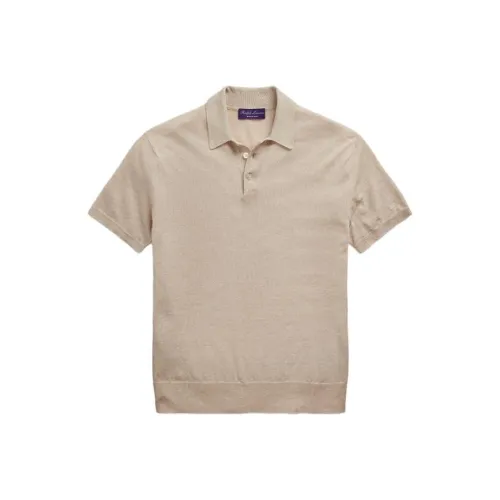 Ralph Lauren Purple Label Бежевый Мужской Поло