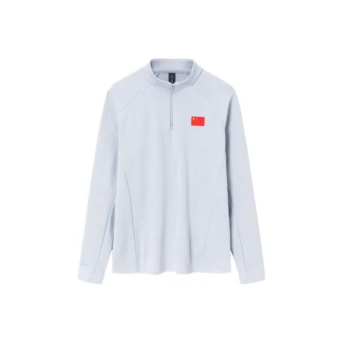 Anta Champion All Weather Series Поло Мужское Светлый Грязь Серый