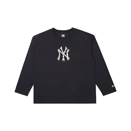 New Era Черная Унисекс Футболка