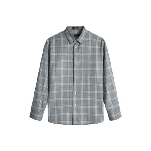 K BOXING Рубашка Мужская Паровая Серый