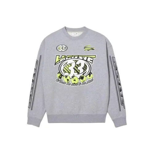 LACOSTE Collaboration Серый Мужской Свитшот