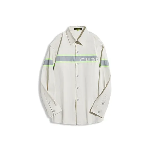 Caver&Hunter Экрю Унисекс Рубашки