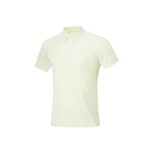 LINING Fitness Series Поло Мужское Светло-Чайный Зеленый