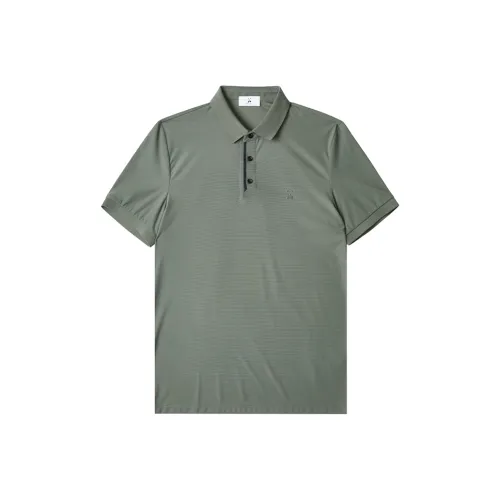 CANUDILO Поло Мужское Темно-Травяной Зеленый