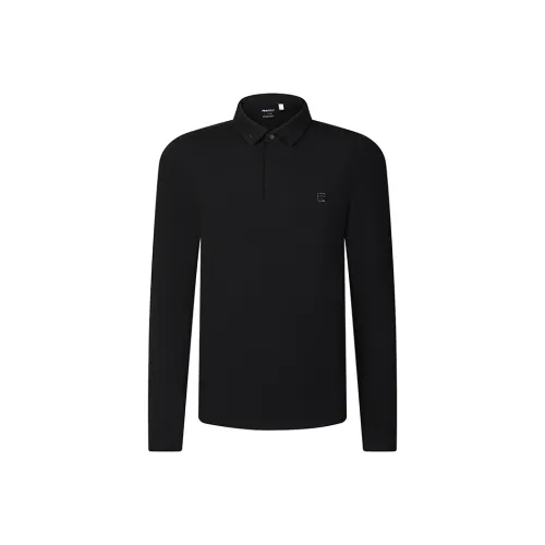 FILA GOLF серия Поло Мужское Темно-черное