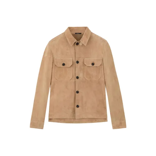 TOM FORD Теплый песочный Мужские рубашки