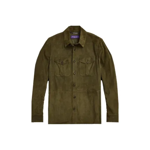 Ralph Lauren Purple Label Рубашка Мужская Зеленая