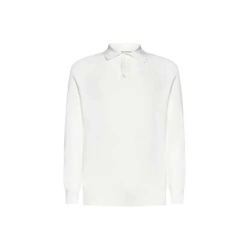 BRUNELLO CUCINELLI Поло Мужское Белое