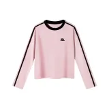 Женский укороченный серо-розовый.