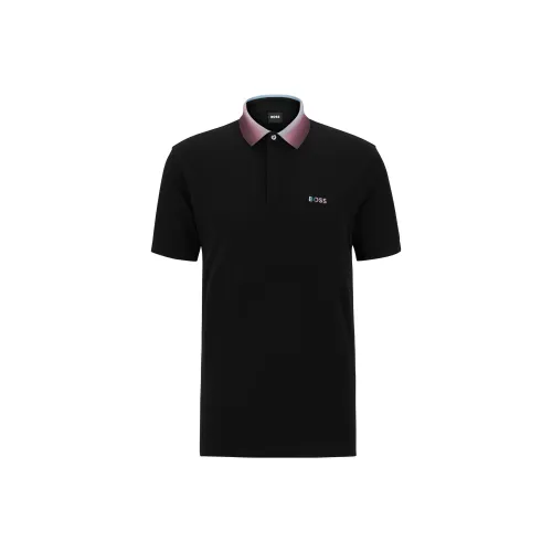 Hugo Boss Мужская черная поло