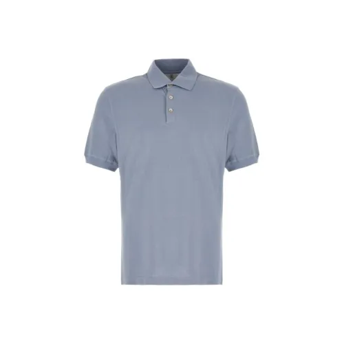 BRUNELLO CUCINELLI Поло Мужское Blue