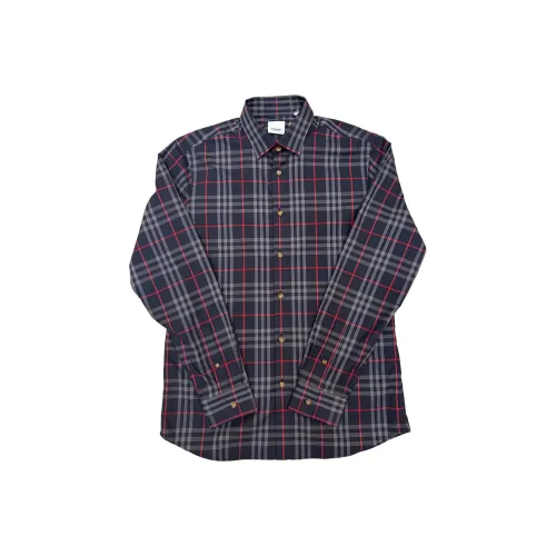 Burberry Мужские Синие Рубашки