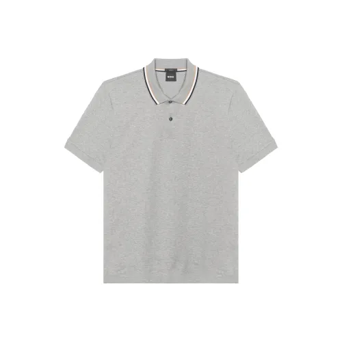 Hugo Boss Поло Мужское Серое