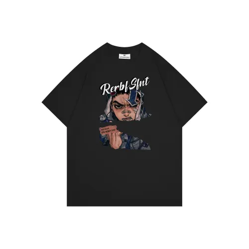 HIPHOPPUNKS T-Shirt Унисекс Черный