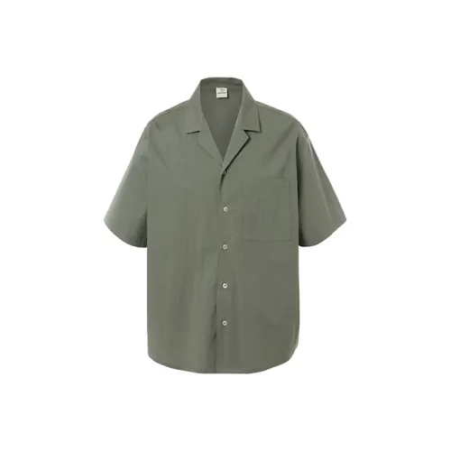 COUNTRY MOMENT Рубашка Унисекс Зеленая