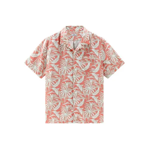 WOOLRICH Розовые Мужские Рубашки