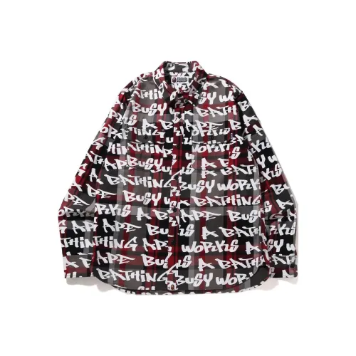 A BATHING APE Bape FW22 Рубашка Мужская