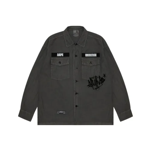 Aape Черная BKX Мужская Рубашка