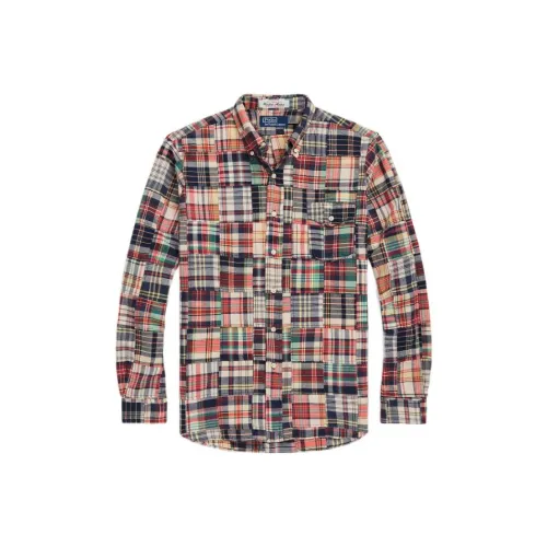 Polo Ralph Lauren SS23 Рубашка Мужская Многоцветная