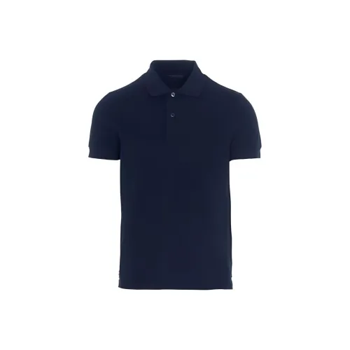 TOM FORD SS23 Поло Мужское Синее