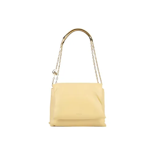 Lanvin Pillow Bag из кожи сумка через плечо сумка на плечо женская желтая