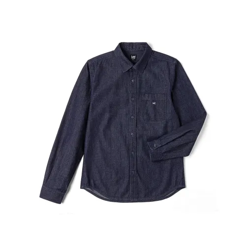 Мужская рубашка с совместным брендом Lee